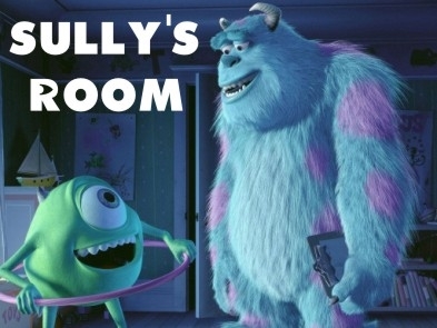 monsters inc name plate